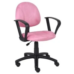 Boss Multi-Color Microfiber Student Task Chair [B325] -Office Chairs Unlimited Sales boss red pink or blue microfiber task chair b325 pink pk add fixed loop arms b327 10 29379249340567