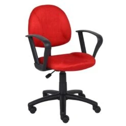Boss Multi-Color Microfiber Student Task Chair [B325] -Office Chairs Unlimited Sales boss red pink or blue microfiber task chair b325 red rd add fixed loop arms b327 10 29320305246359
