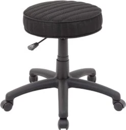 Boss The DOT Stool [B210-BK] -Office Chairs Unlimited Sales boss the dot stool b210 bk ribbed black 29303982719127