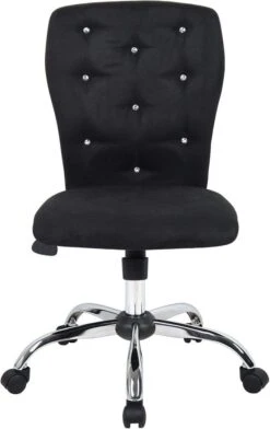 Boss Tiffany Microfiber Chair [B220-BK] -Office Chairs Unlimited Sales boss tiffany microfiber chair black b220 bk 29303769006231
