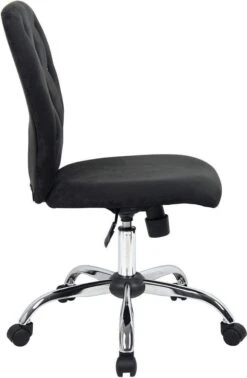 Boss Tiffany Microfiber Chair [B220-BK] -Office Chairs Unlimited Sales boss tiffany microfiber chair black b220 bk 31684589420695