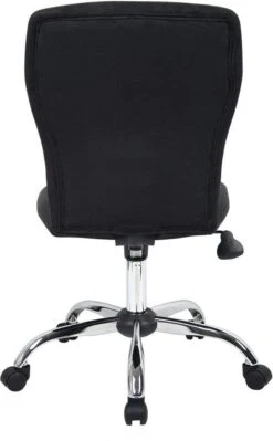 Boss Tiffany Microfiber Chair [B220-BK] -Office Chairs Unlimited Sales boss tiffany microfiber chair black b220 bk 31684650238103