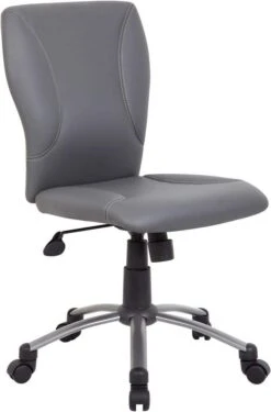 Boss Tiffany Microfiber Chair [B220-BK] -Office Chairs Unlimited Sales boss tiffany microfiber chair black b220 bk caresoft plus grey 29303342301335