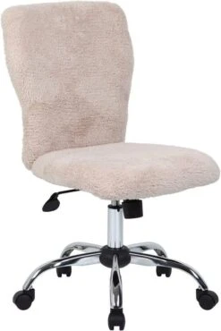 Boss Tiffany Microfiber Chair [B220-BK] -Office Chairs Unlimited Sales boss tiffany microfiber chair black b220 bk fur cream 31684728586391