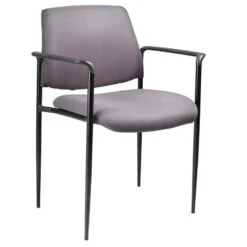 Boss Upholstered Stacking Chair [B9503] -Office Chairs Unlimited Sales boss upholstered stacking chair b9503 grey gy 29302379217047