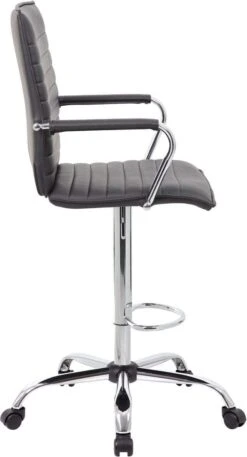 Boss Vinyl Ribbed Drafting Stool [B16533C-BK] -Office Chairs Unlimited Sales boss vinyl ribbed drafting stool b16533c bk 29401541279895