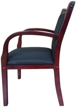 Boss Wood Guest Chair [B9557M-BK] -Office Chairs Unlimited Sales boss wood guest chair b9557m bk 29402654670999