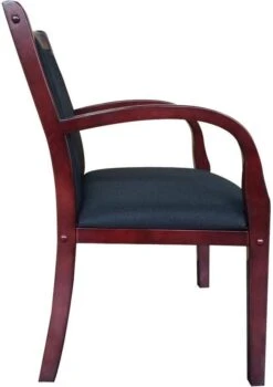 Boss Wood Guest Chair [B9557M-BK] -Office Chairs Unlimited Sales boss wood guest chair b9557m bk 31516010741911