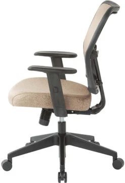 Deluxe Latte Fabric 2 To 1 Height Adjustable Chair [213-J] -Office Chairs Unlimited Sales deluxe latte fabric 2 to 1 height adjustable chair 213 j 31580560228503