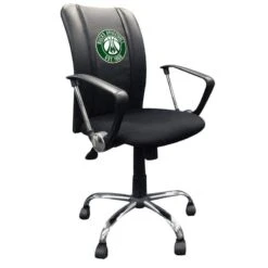 Dreamseat Curve Task Office Chair With NBA Team Logo -Office Chairs Unlimited Sales dreamseat curve task office chair with nba team logo milwaukee bucks secondary psnba31052 29414252380311