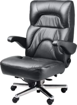 ERA Chairman Big And Tall Leather Chair With Wide Seat [OF-CHRM] -Office Chairs Unlimited Sales era chairman big and tall leather chair with wide seat of chrm 31556101898391