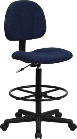 Flash Adjustable Range Drafting Chair [BT-659-BLK-GG] -Office Chairs Unlimited Sales flash adjustable range drafting chair bt 659 blk gg blue no arms 29410471706775