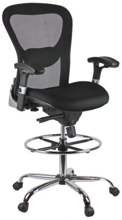 Harwick Deluxe Ergonomic Mesh Drafting Stool [3052D]