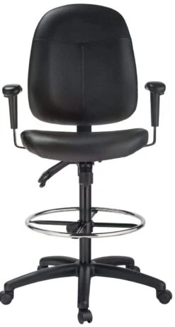 Harwick Ergonomic Leather Drafting Chair [6058C-D-L] -Office Chairs Unlimited Sales harwick ergonomic leather drafting chair 6058c d l 13691916419212