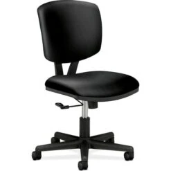HON Volt™ Series Office Chair [5701] -Office Chairs Unlimited Sales hon volt trade series office chair 5701 black leather sb11t 29 99 no arms 31823759736983