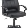 Lorell Chadwick Mid Back Leather Chair [60121]