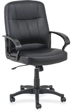 Lorell Chadwick Mid Back Leather Chair [60121]