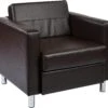 Office Star Ave Six Pacific Faux Leather Armchair [PAC51]