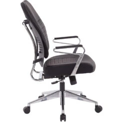 Office Star Bonded Leather Managers Chair In Black [32-E33P91A7] -Office Chairs Unlimited Sales office star bonded leather managers chair in black 32 e33p91a7 13693436919948