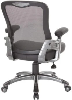 Office Star Faux Leather Mesh Back Manager’s Chair [EMH6918T] -Office Chairs Unlimited Sales office star faux leather mesh back manager s chair emh6918t 31685891752087