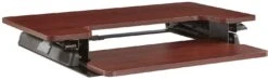 Office Star OSP Furniture® Napa Desk Riser 35W X 29D Mahogany [NAP3529MAH]