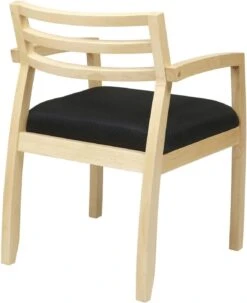 Office Star OSP Furniture Napa Maple Guest Chair Wood Back [NAP91MPL]