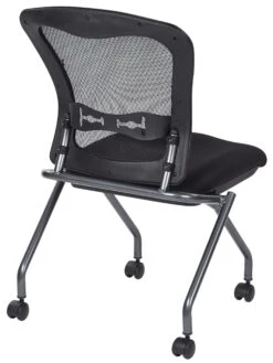 Office Star Pro Line II Folding Mesh Chairs, 2-Pack [84220] -Office Chairs Unlimited Sales office star pro line ii folding mesh chairs 2 pack 84220 39753724395768