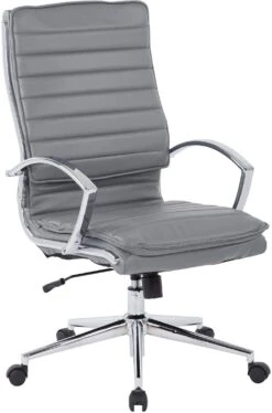 Office Star Pro-Line II™ High Back Manager's Chair Faux Leather [SPX23590C] -Office Chairs Unlimited Sales office star pro line ii high back manager s chair faux leather spx23590c charcoal 31690857840791