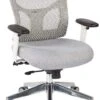 Office Star Pro-Line II™ ProGrid® White Mesh Mid Back Chair [95673]