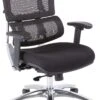 Office Star Pro-Line II™ Vertical Black Mesh Back Chair [99662C-30]