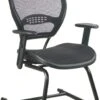Office Star Space Seating® Deluxe Visitors Chair AirGrid® Seat And Back [5565]