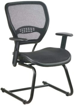 Office Star Space Seating® Deluxe Visitors Chair AirGrid® Seat And Back [5565]