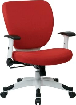 Office Star Space Seating Fun Colors Fabric Mesh Office Chair [5200W] -Office Chairs Unlimited Sales office star space seating fun colors fabric mesh office chair 5200w rouge red 5812 13865750200460
