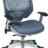 Office Star Space Seating®Managers Chair Self Adjusting Blue Mist SpaceFlex® Back [86-M77C625R]