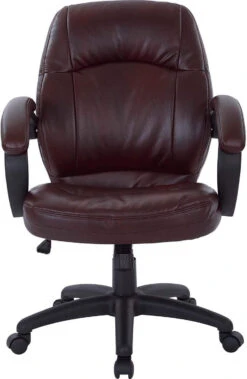 Office Star Work Smart™ Deluxe Faux Leather Managers Chair [FL605] -Office Chairs Unlimited Sales office star work smart deluxe faux leather managers chair fl605 13865843589260