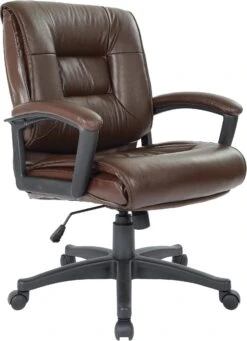 Office Star Work Smart Leather Office Chair [EX5161]