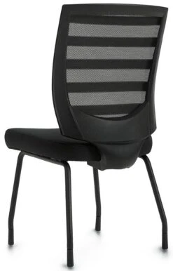 Offices To Go Armless Mesh Back Visitors Chair [OTG10706B] -Office Chairs Unlimited Sales offices to go contemporary mesh back visitors chair otg10706b 38914075525368