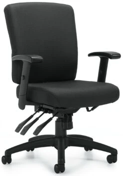 Offices To Go Executive Multi-Function Fabric Office Chair [OTG11950B]