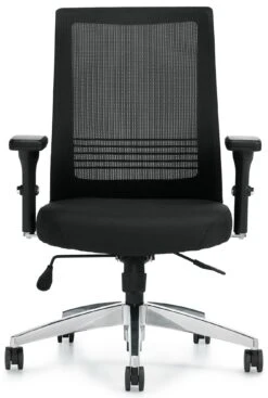 Offices To Go Mesh Back Office Chair With Chrome Base [OTG11325B]
