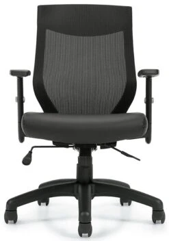 Offices To Go Synchro-Tilter Mesh Office Chair [OTG10704B]