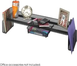 Onyx™ Off-Surface Shelf Mesh Black [3604BL]