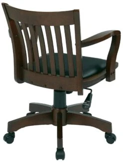OSP Designs Deluxe Wood Bankers Desk Chair [108] -Office Chairs Unlimited Sales osp designs deluxe wood bankers desk chair 108 29112411783319