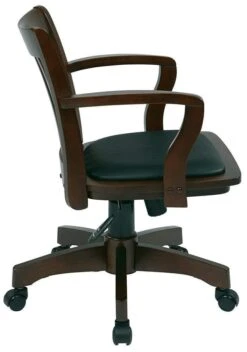 OSP Designs Deluxe Wood Bankers Desk Chair [108] -Office Chairs Unlimited Sales osp designs deluxe wood bankers desk chair 108 29112423055511
