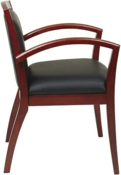 OSP Furniture® Napa Cherry Guest Chair Full Cushion Back [NAP97CHY]