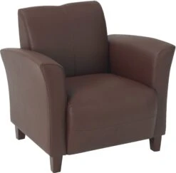 OSP Furniture® Wine Eco Leather Club Chair [SL2271-EC6]