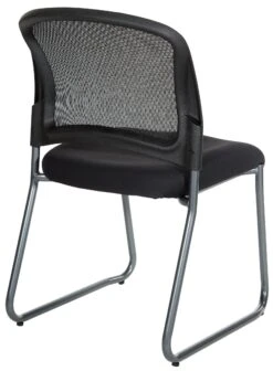 Pro Line II Mesh Back Sled Base Stacking Guest Chair [86725R-30] -Office Chairs Unlimited Sales pro line ii mesh back sled base stacking guest chair 86725r 30 39753752019192