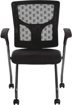 Pro-Line II™ ProGrid® Checkered Mesh Back Folding Chair Titanium Set Of 2 [84270-30] -Office Chairs Unlimited Sales pro line ii progrid checkered mesh back folding chair titanium set of 2 84270 30 13692859646092