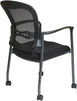 Pro-Line II™ Titanium Visitors Mesh Arm Chair ProGrid® Back [84540-30] -Office Chairs Unlimited Sales pro line ii titanium visitors mesh arm chair progrid back 84540 30 29514551754903