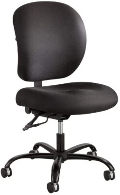 Safco Alday™ 24 Hour Office Chair [3391BL] -Office Chairs Unlimited Sales safco alday trade 24 hour office chair 3391bl black fabric bl no arms 29067240931479