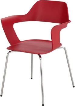 Safco Bandi Shell Stack Chair (Qty. 2) [4275] -Office Chairs Unlimited Sales safco bandi shell stack chair qty 2 4275 red 31639077945495
